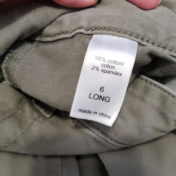 LOWEST PRICE-Chino Slim Boot Green Pants - Picture 2 of 4